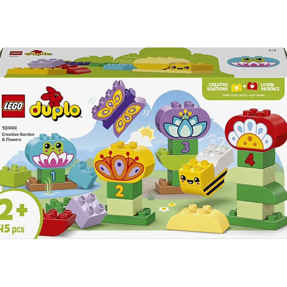 LEGO® DUPLO® Kreativ trädgård och blommor, 45 delar/ 1 förp.