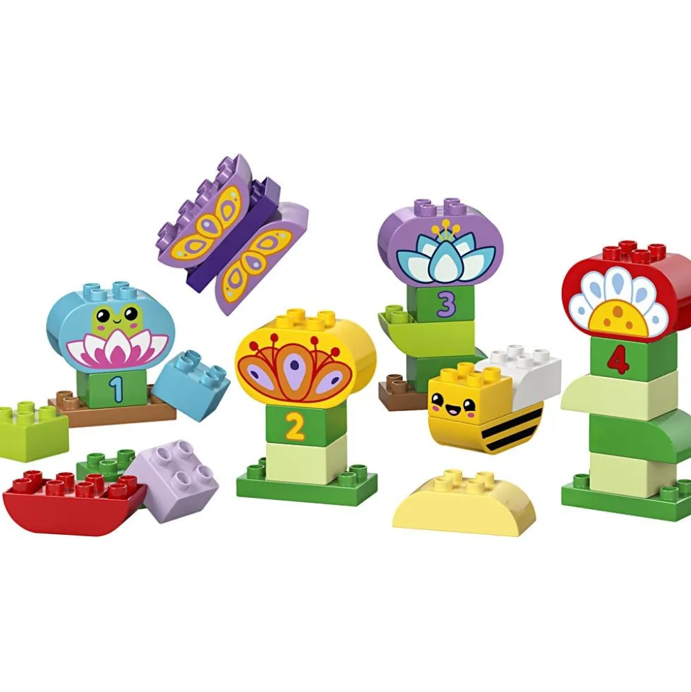 LEGO® DUPLO® Kreativ trädgård och blommor, 45 delar/ 1 förp.