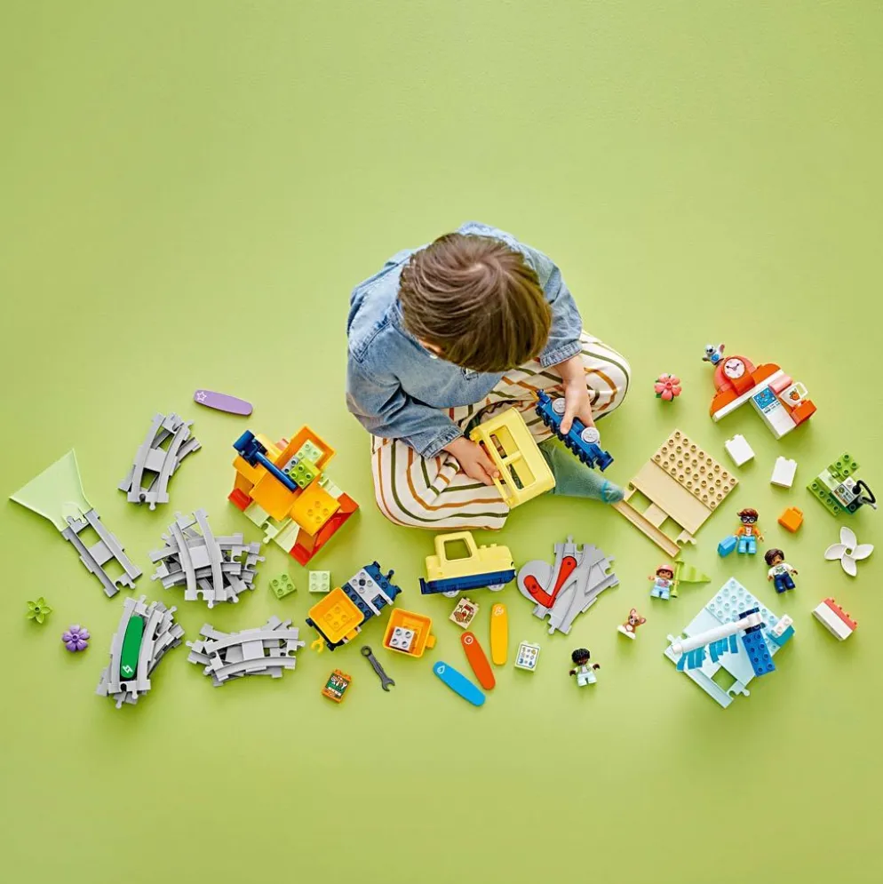 LEGO® DUPLO® stort interaktivt tåg, 100 delar/ 1 förp.