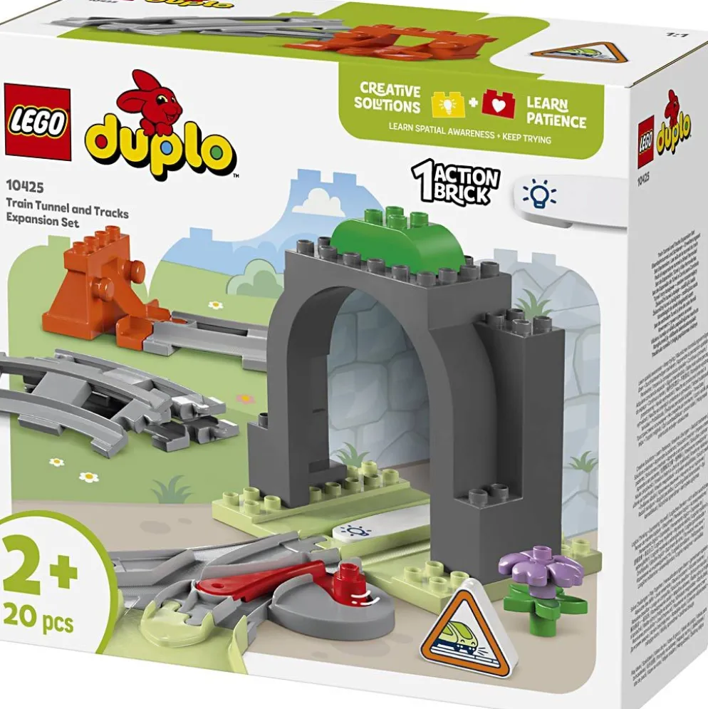 LEGO® DUPLO® utbyggnadsset för tågtunnel och spår, 20 delar/ 1 förp.