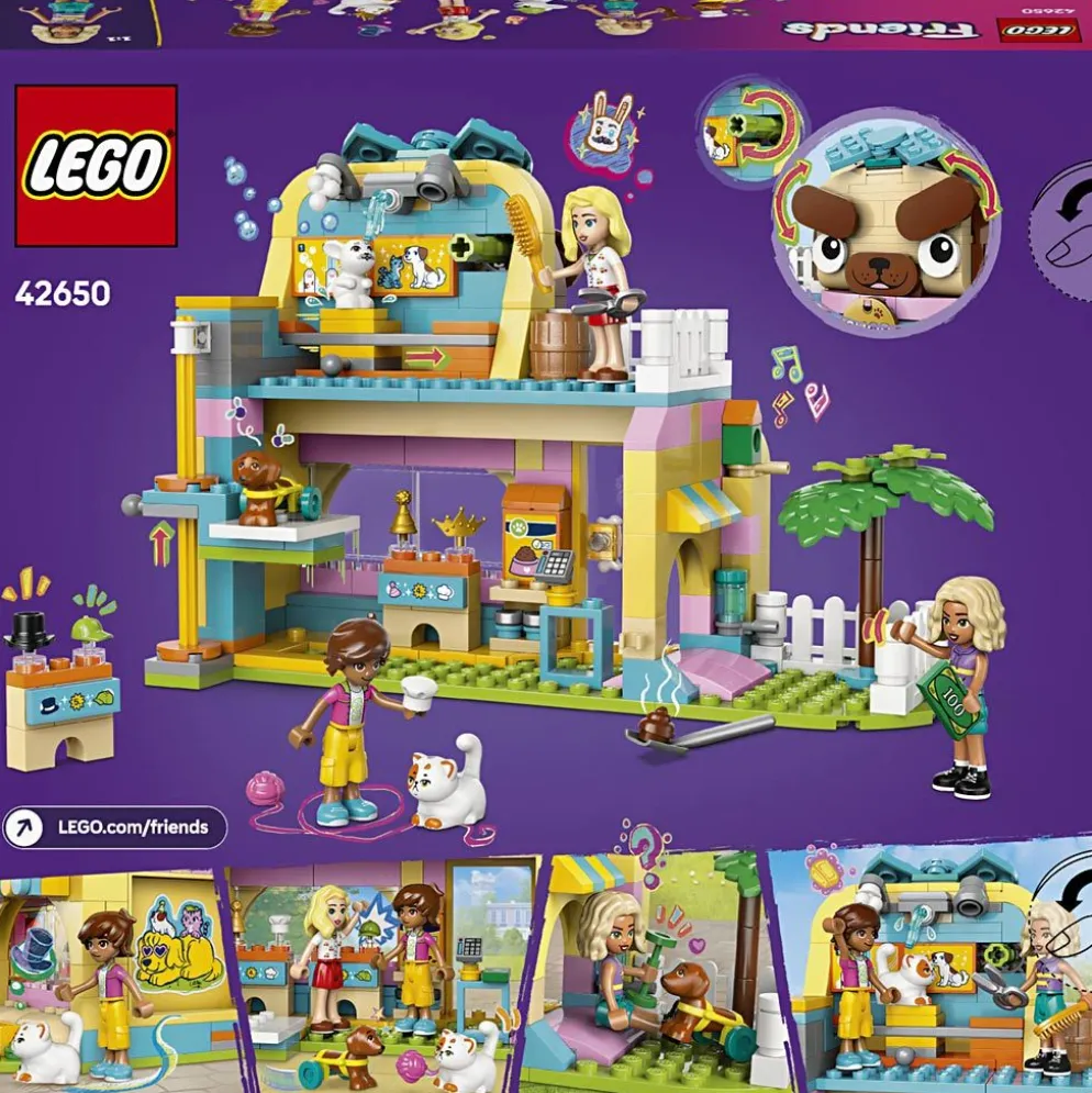 LEGO® Friends djurtillbehörsaffär, 375 delar/ 1 förp.