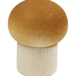 Leksaksmat av trä, Champignon, stl. 27x27x35 mm, 1 st.