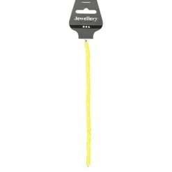 Lerpärlor, Dia. 5-6 mm, Hålstl. 2 mm, gul, 145 st./ 1 förp.