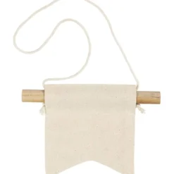 Liten väggbanner, Svalstjärtsform, H: 12 cm, B: 10,5 cm, 300 g, ljusnatur, 12 st./ 1 förp.