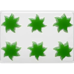 Ljusformar - flytljus, Blomma, hjärta, sol, stjärna, rund, 1 set