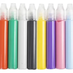 Ljuspennor, mixade färger, 8x30 ml/ 1 förp.