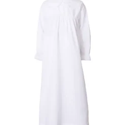 Lucia-klänning, L: 101 cm, B: 45 cm, stl. 122/128 cm, vit, 1 st.