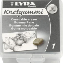 Lyra knådgummi, stl. 30x30x10 mm, 1 st.