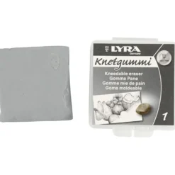 Lyra knådgummi, stl. 30x30x10 mm, 1 st.