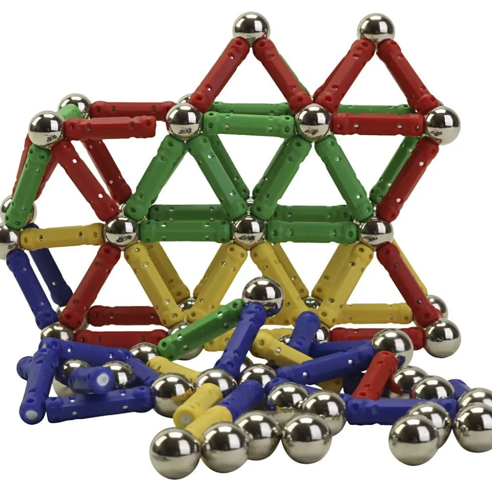 Magnetiskt byggset, 168 delar, 1 förp.