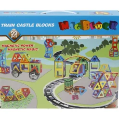 Magnetiskt Konstruktionsset, 99 st./ 1 set