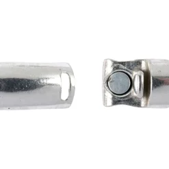 Magnetlås, Dia. 26 mm, Hålstl. 10 mm, antiksilver, 1 st.