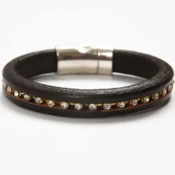 Magnetlås, Dia. 26 mm, Hålstl. 10 mm, antiksilver, 1 st.