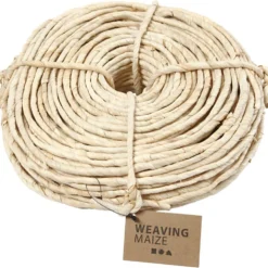 Majssnöre, B: 3,5-4 mm, ca. 90 m, natur, 500 g/ 1 bunt