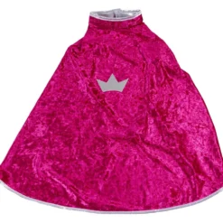 Mantel, Prinsessa/drottning, L: 49 cm, stl. 5-6 år, ljusröd, 1 st.