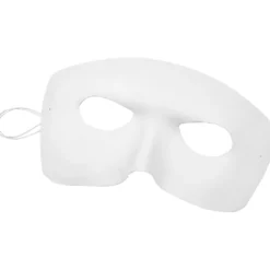 Masker, H: 12 cm, B: 17 cm, vit, 12 st./ 1 förp.