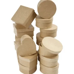 Mediumaskar, H: 5 cm, Dia. 10-12 cm, 28 st./ 1 förp.
