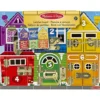 Melissa & Doug Latches aktivitetstavla, H: 3,5 cm, L: 40 cm, B: 30 cm, 1 st.