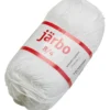 Merceriserat bomullsgarn, nr. 8/4, virknål 3, vit, 50 g/ 1 nystan