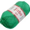 Merceriserat bomullsgarn, nr. 8/4, virknål 3, grön, 50 g/ 1 st.