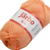 Merceriserat bomullsgarn, nr. 8/4, virknål 3, orange, 50 g/ 1 st.