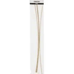 Metallstång, L: 45 cm, Dia. 2 mm, mässing färge, 5 st./ 1 förp.