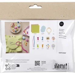 Mini DIY Kit Broderi, Fantasi, 1 förp.