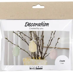 Mini DIY Kit Dekoration, Ägg, pastellfärger, 1 förp.