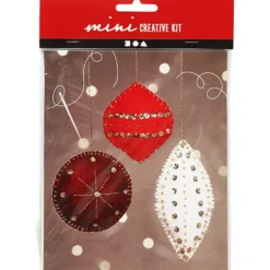 Mini DIY Kit, filtornament, H: 9,5+10+15 cm, 1 set