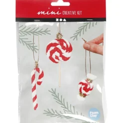 Mini DIY Kit, julgotter som upphängen, 1 förp.