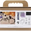 Mini DIY Kit Läskig Utklädnad, Hårband, hårspännen och hårband, svart, lila, 1 förp.