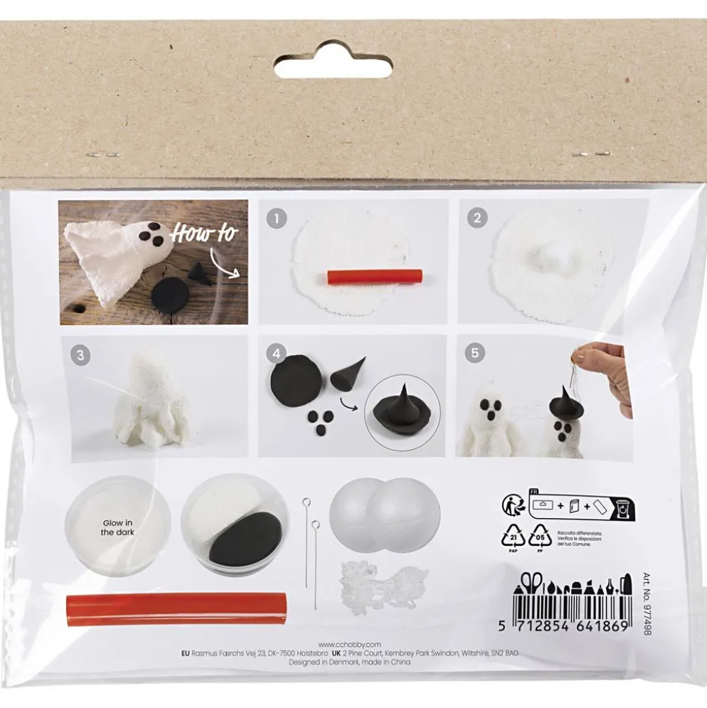 Mini DIY Kit Modellera, figurset, 1 förp.