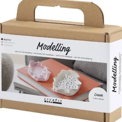 Mini DIY Kit Modellera, Skålar, 1 förp.