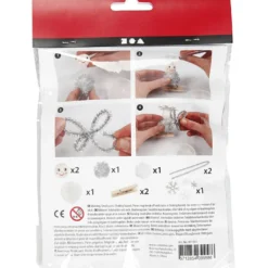 Mini DIY Kit, ängel på klämma, 1 förp.