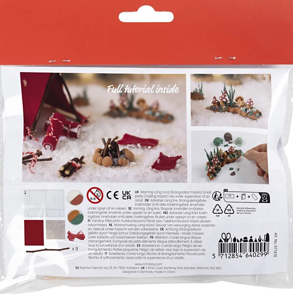 Mini DIY Kit Nissens Dörr, På campingutflykt, 1 förp.