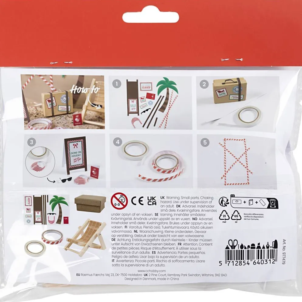 Mini DIY Kit Nissens Dörr, På semester, 1 förp.