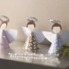 Mini DIY Kit Pappersdekoration, Änglar, mixade färger, 1 förp.
