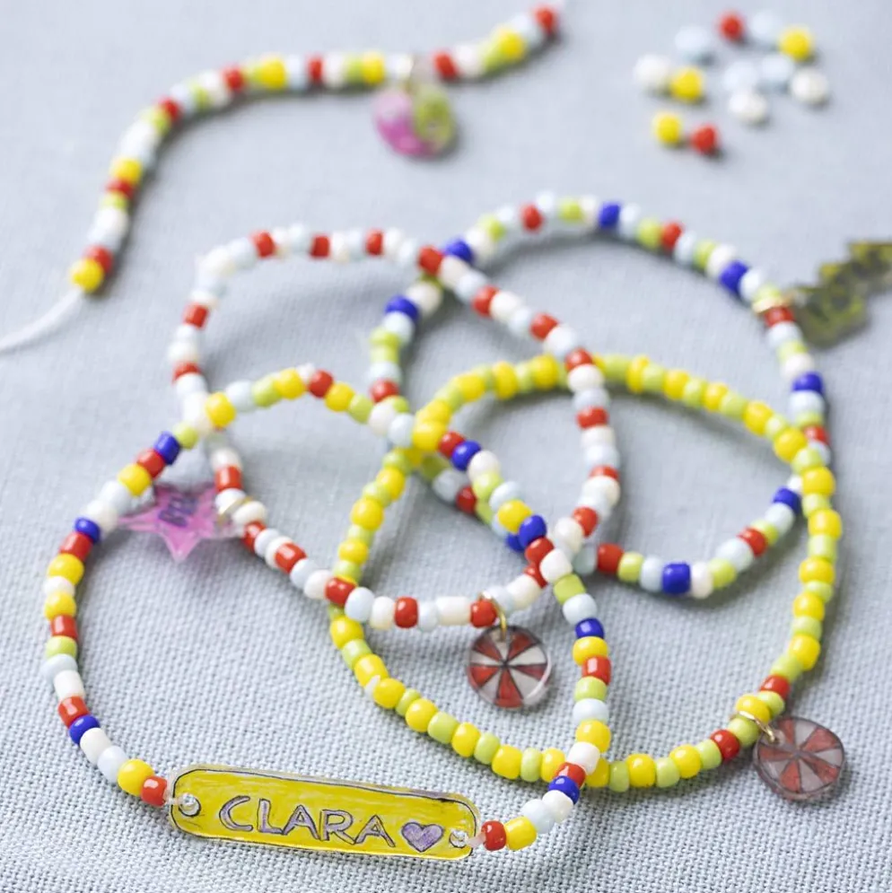Mini DIY Kit Smycken, Armband i krympplast, 1 förp.