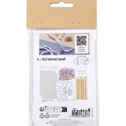 Mini DIY Kit Smycken, Armband i krympplast, 1 förp.