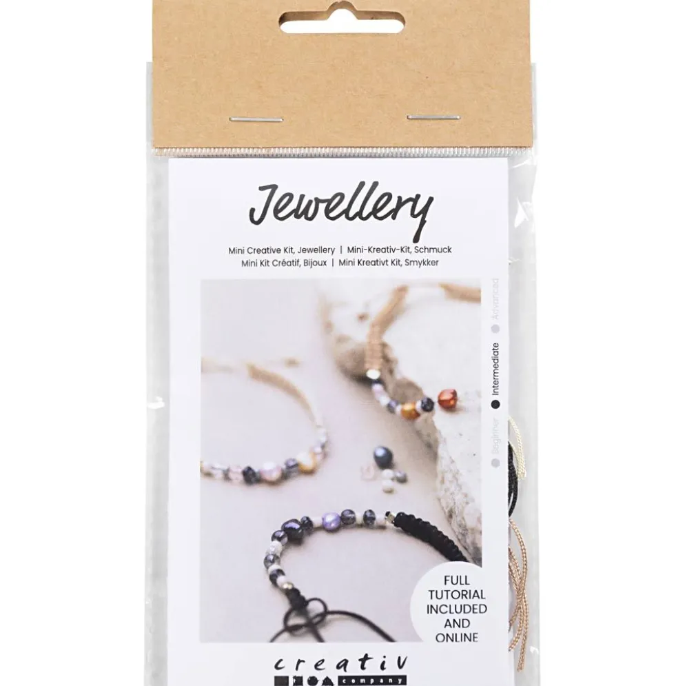 Mini DIY Kit Smycken, Armband med lås, 1 förp.