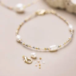 Mini DIY Kit Smycken, Armband och halsband med lås, 1 förp.
