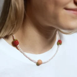 Mini DIY Kit smycken, Halsband och örhängen, kungsblå, 1 förp.