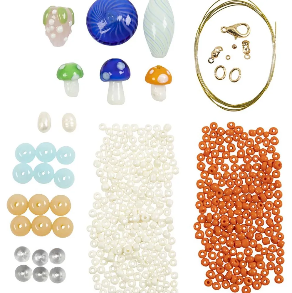 Mini DIY Kit Smycken, Kraftigt halsband, colorful, 1 förp.