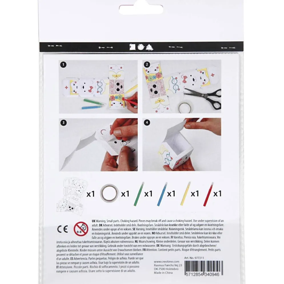 Mini DIY Kit, stapelklossar, 1 förp.