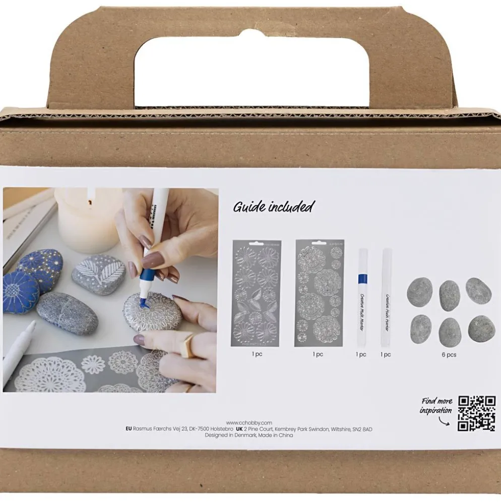 Mini DIY Kit Stendekoration, blå, 1 förp.