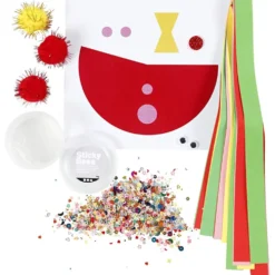 Mini DIY Kit, Toalettrulle clown, 1 förp.