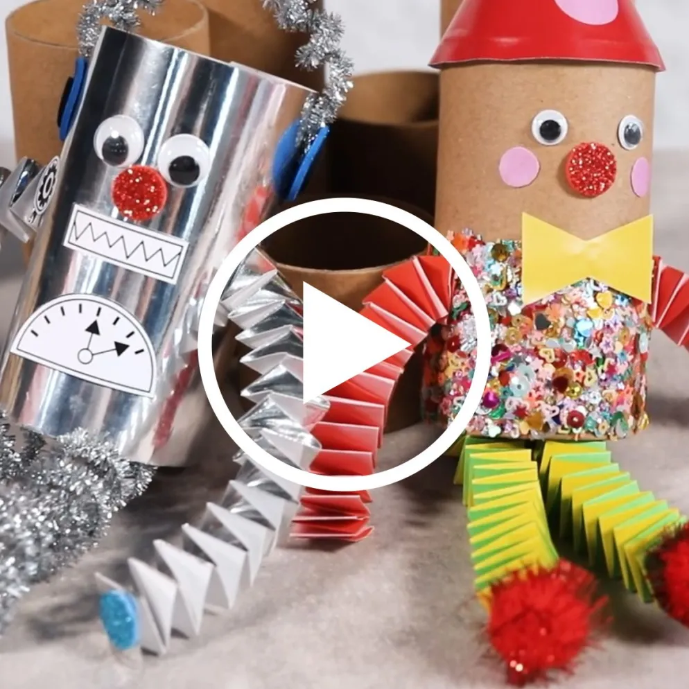 Mini DIY Kit, Toalettrulle kalejdoskop, 1 förp.