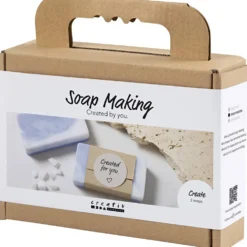 Mini DIY Kit Tvåltillverkning, fyrkantiga, ljuslila, 1 förp.