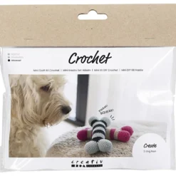 Mini DIY Kit Virkning, Hundben, 1 förp.