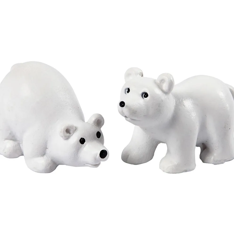 Minifigurer, H: 30 mm, L: 45 mm, vit, 2 st./ 1 förp.